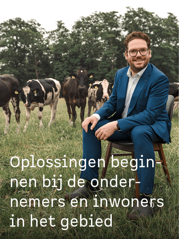  Oplossingen beginnen bij de onder nemers en inwoners in het gebied